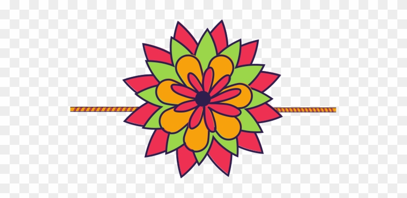 Colourful Flower Design Rakhi Icons By Canva Rh Canva - Ktm 50 Sx 52 Sproket #335815