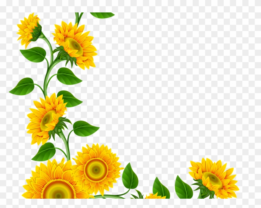 Free Free 335 Sunflower Corner Border Svg SVG PNG EPS DXF File