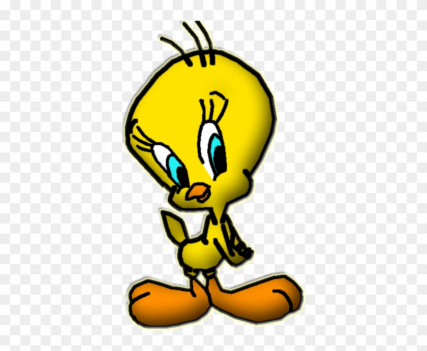 Tweety Bird Looney Toons By Redx2525 - Cartoon - Free Transparent PNG  Clipart Images Download