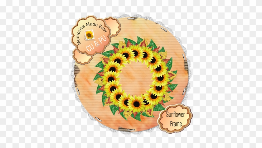 Sunflower Border Png - Crochet #336062