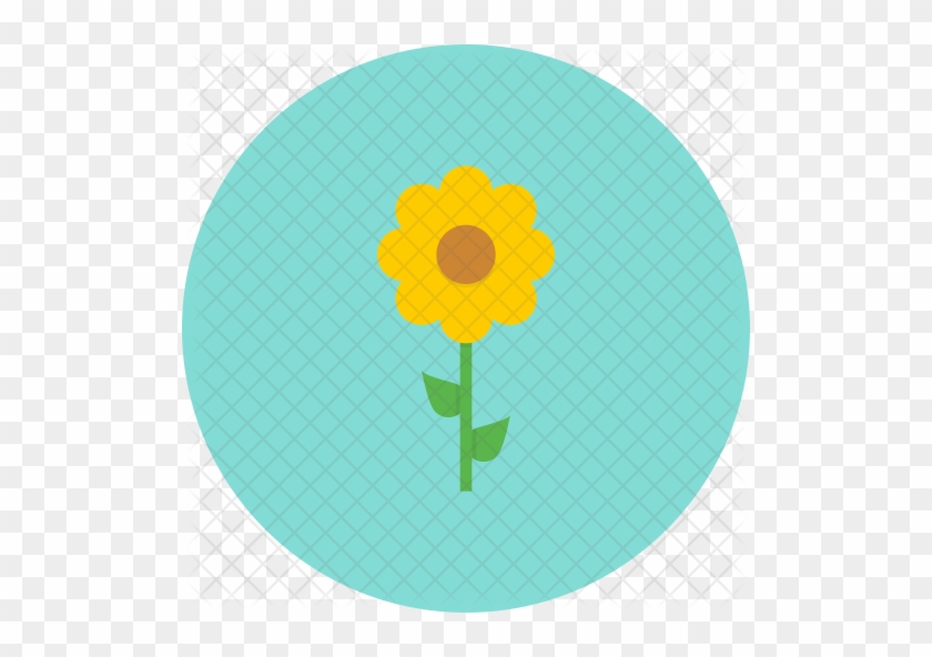 Flower Icon - Sunflower #336181
