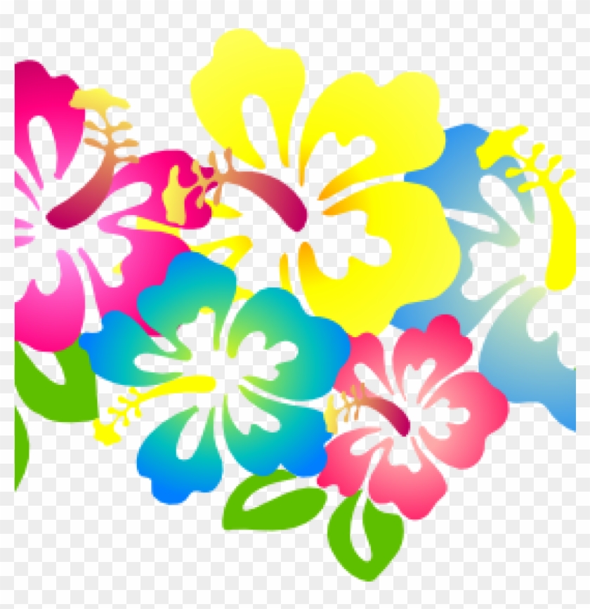 Free Hawaiian Clip Art Hibiscus Flower Clip Art Hibiscus4 - Imagenes De  Flores Hawaianas - Free Transparent PNG Clipart Images Download