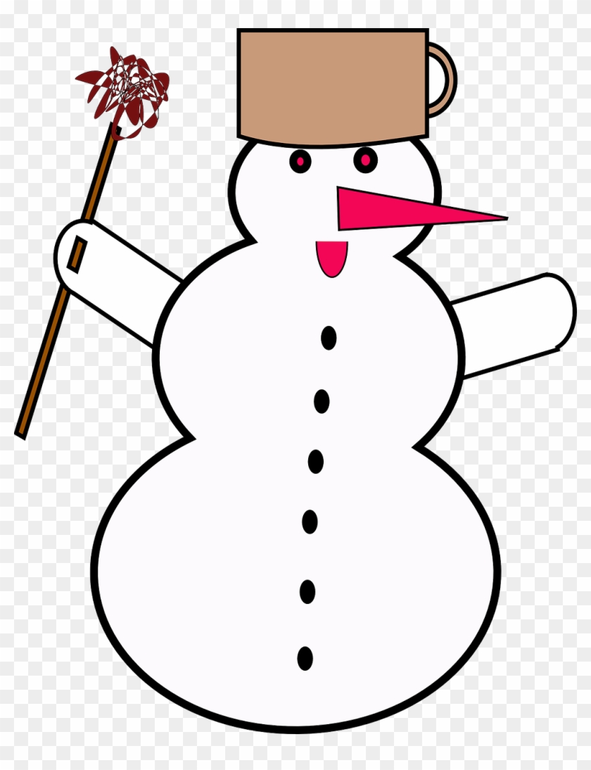 Machovka Snowman 1 Scalable Vector Graphics Svg Clip - Karyatider Skåret I Træ #336325