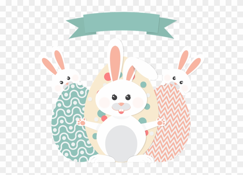Cliparts De Páscoa Grátis Para Baixar - Rabbit Happy Easter Png #336331