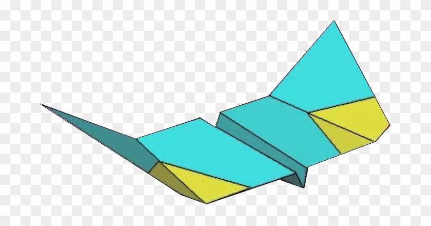 Exotic Paper Airplane - Paper Airplane Clip Art #336346
