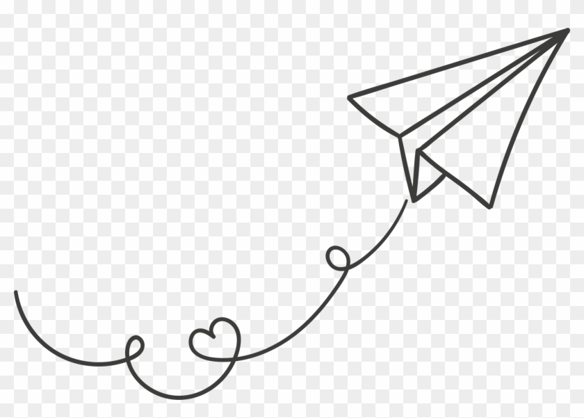 Paper Plane Png - Paper Airplane Transparent Background #336349