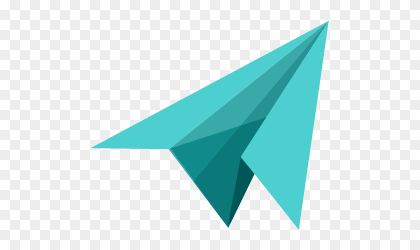 Paper Airplane Png - Paper Plane Logo Png #336355