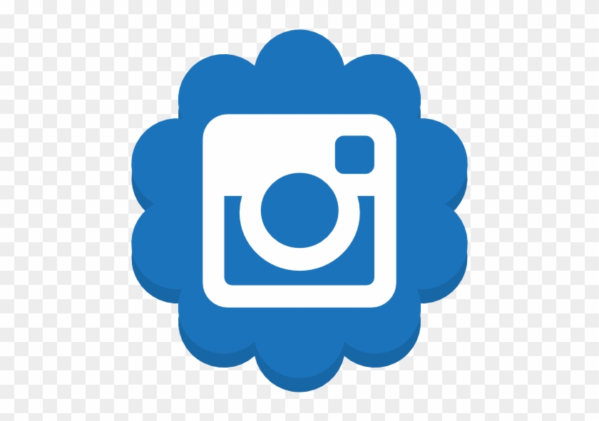 Instagram, Flower Icon - Red Social Media Icons #336368
