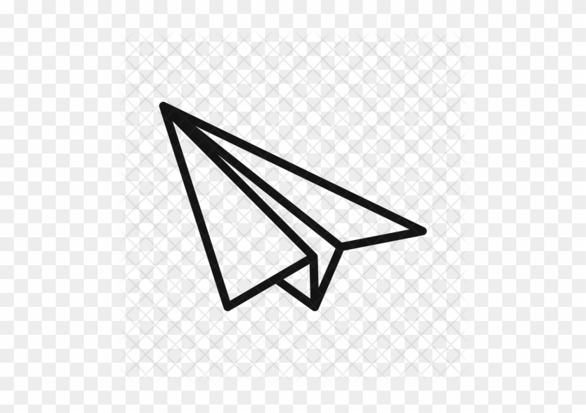 28 Collection Of Plane Drawing Png - Paper Plane Line Drawing #336389