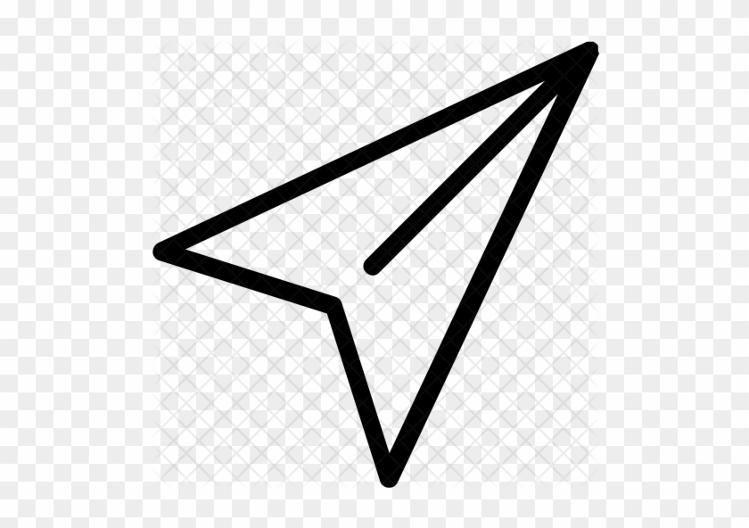 Paper Plane Icon - Triangle #336397