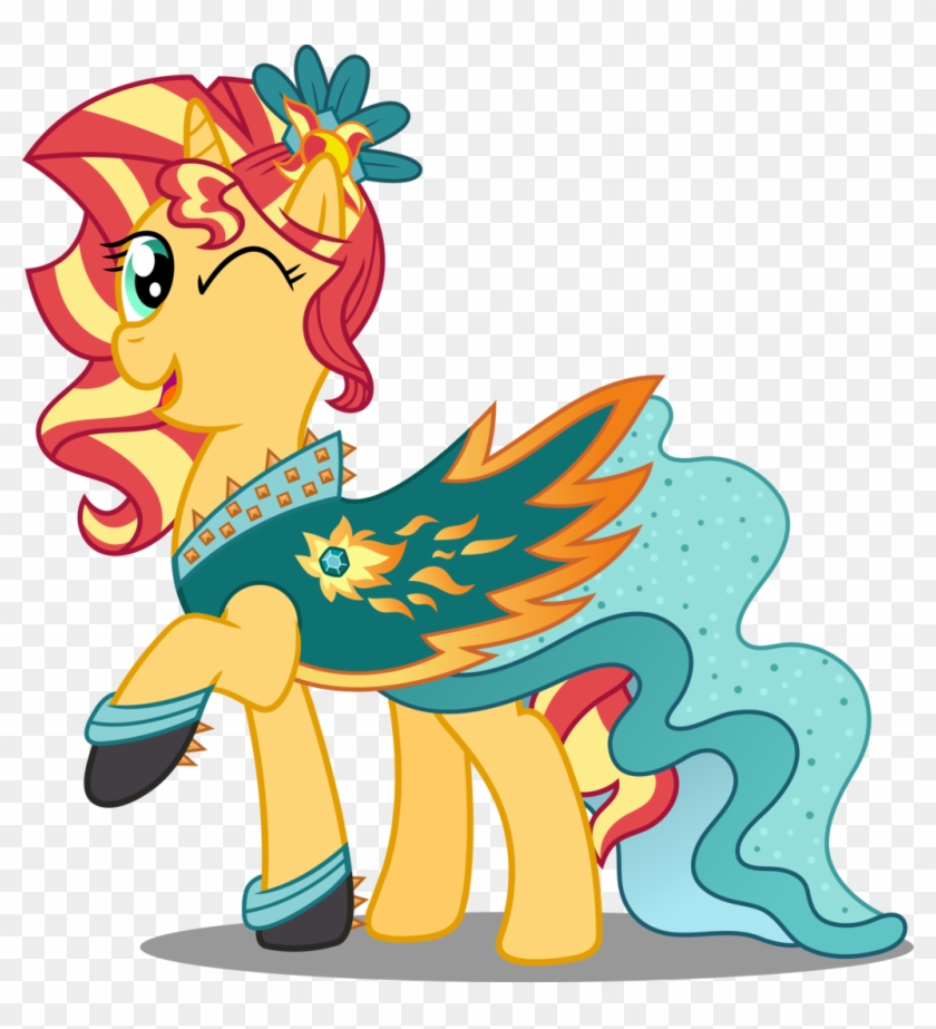 Pony Crystal Gala - Imagenes De Sunset Shimmer Pony #336507