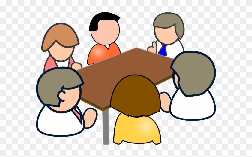 Office Staff Meeting Clipart - Clip Art People #336527