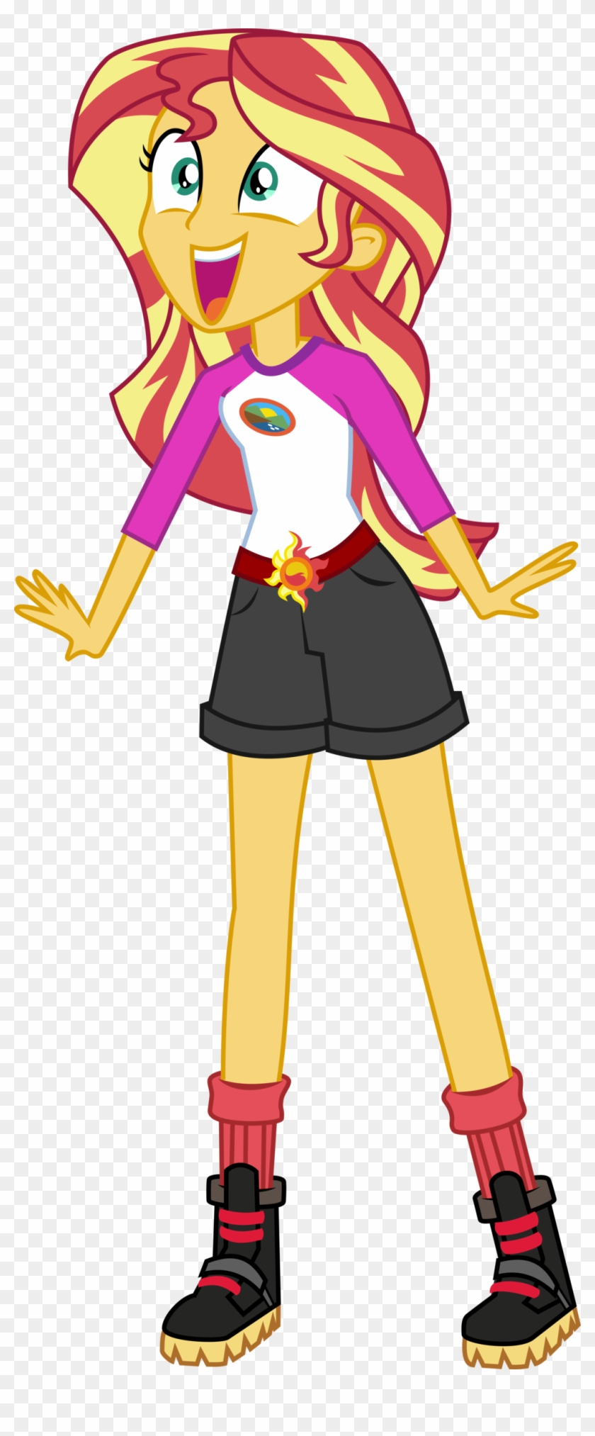 Sunset Shimmer Super Excited By Uponia Sunset Shimmer - Sunset Shimmer Digital Series #336536