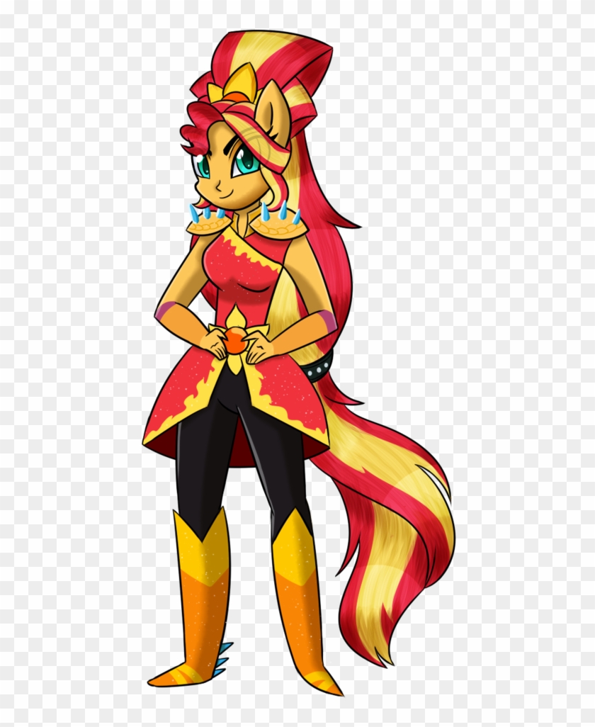 Sunset Shimmer Legend Of Everfree Transparent By Mlp-firefox5013 - Mlp Sunset Shimmer Legend Of Everfree #336575