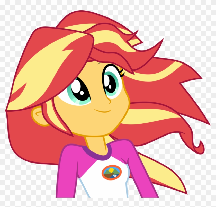 Mlp Eqg 4 Sunset Shimmer Vector By Luckreza8 - Mlp Sunset Shimmer Eg #336603