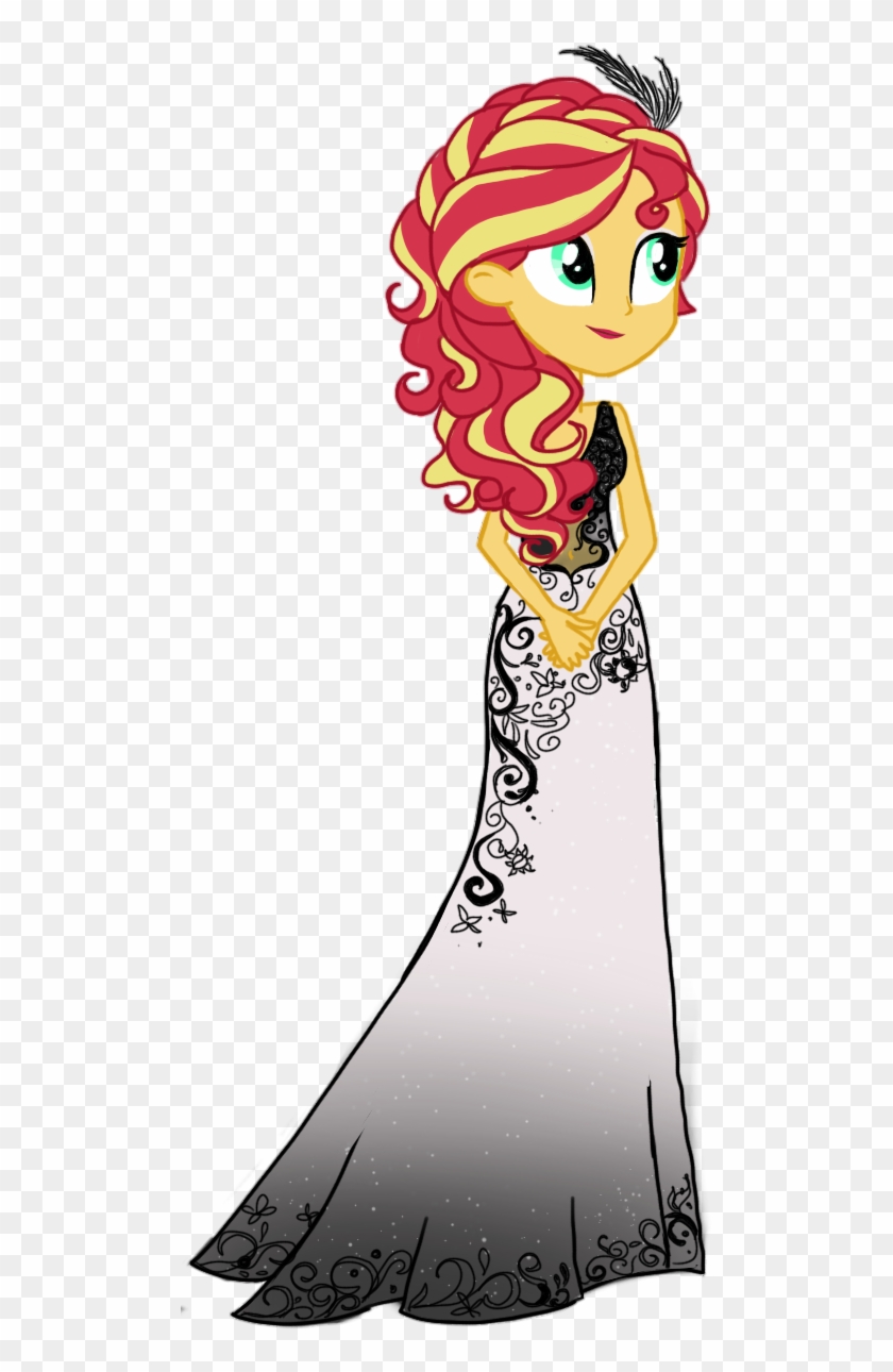 Sunset Shimmer Upper Class By Tsundra - Equestria Girls Sunset Shimmer Dress #336613