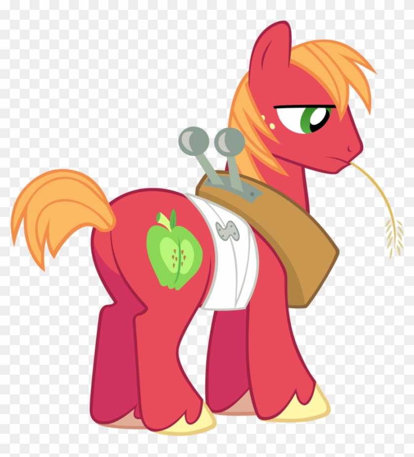 Solusjbj, Bandage, Big Macintosh, Earth Pony, Injured, - Little Pony Friendship Is Magic #336685