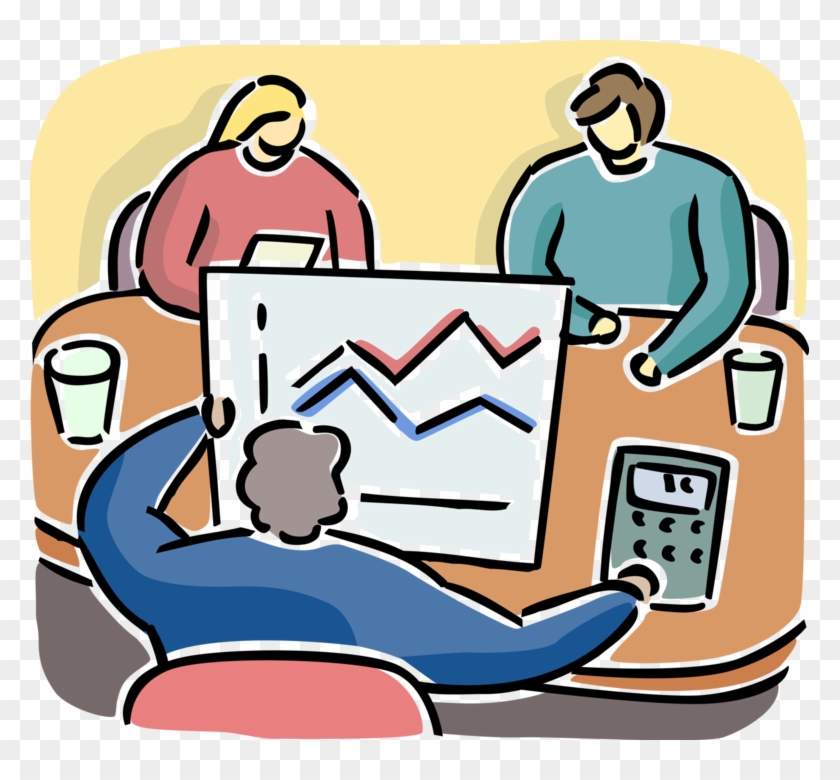 Vector Illustration Of Business Boardroom Meeting To - Vector Illustration Of Business Boardroom Meeting To #336745