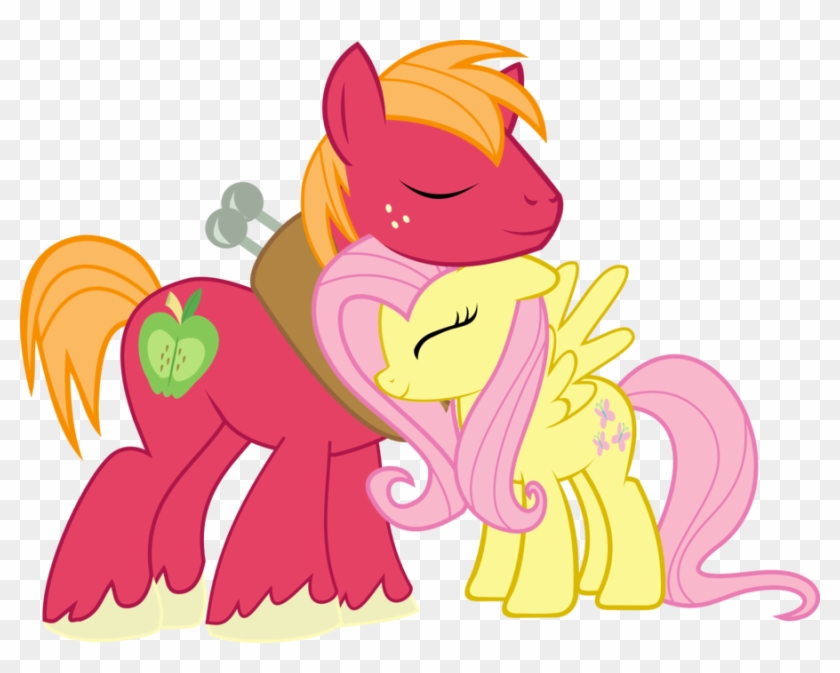 Fluttershy/big Mac - Mlp Big Macintosh And Fluttershy #336763