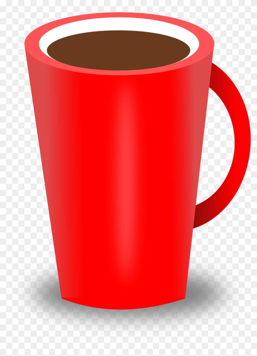 Clipart Red Coffee Cup - Red Coffee Cup Png #336810