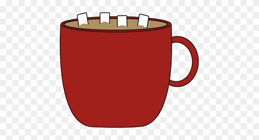 Red Cup Of Cocoa - Mug Of Hot Chocolate Clipart #336829