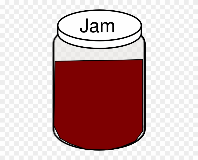 Jam Jar Clip Art - Jar Of Jam Png #336844