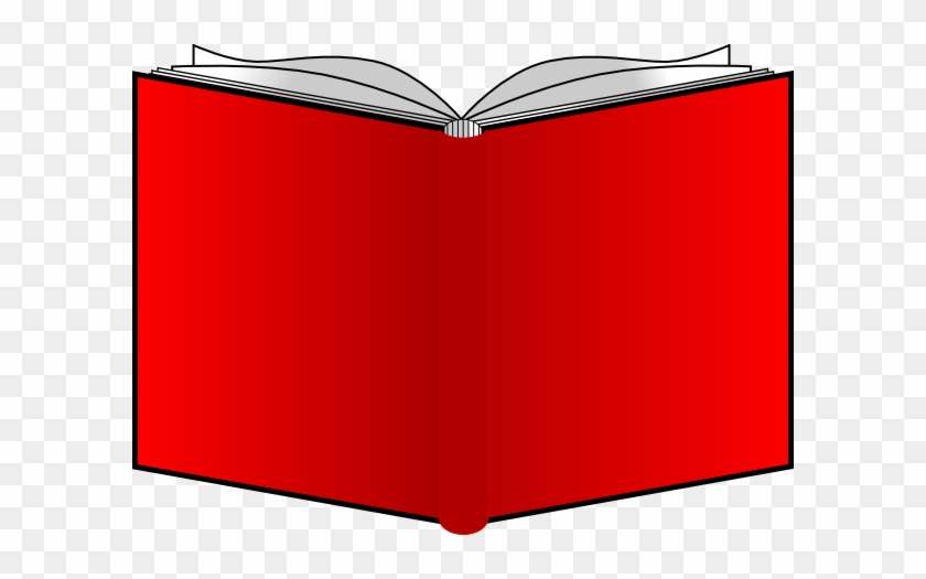 Openbook Red Covers Clip Art - Clip Art #336863