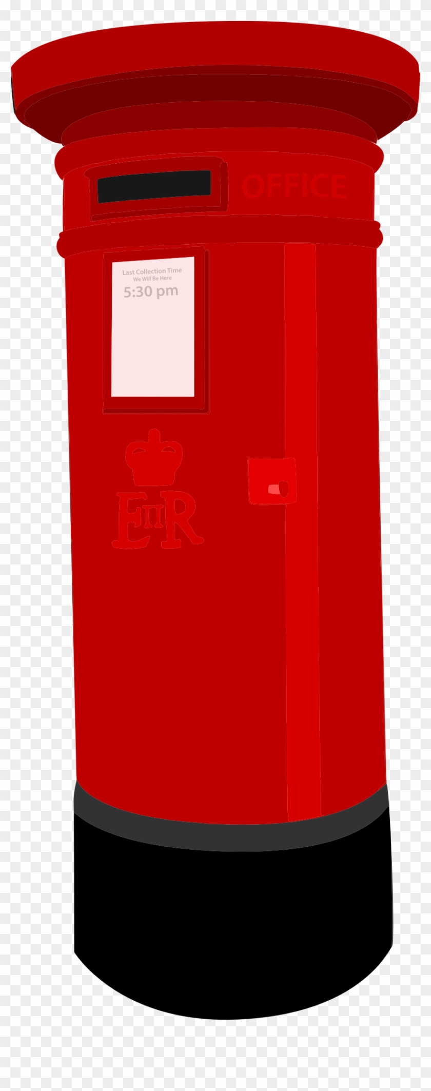 Delightful Post Office Pictures Clip Art Medium Size - Red Post Box Clipart #336867