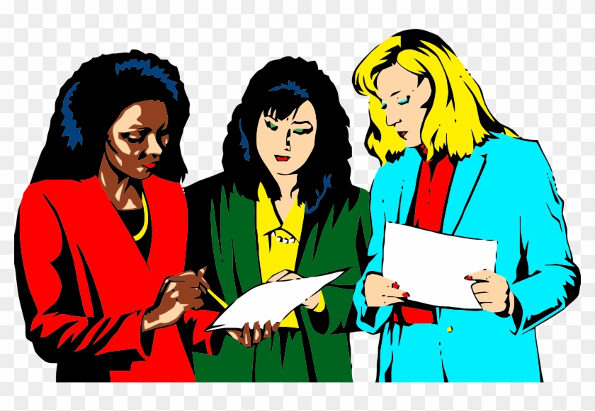 Womens Rights Clip Art - Clipart Group Of Women #336938