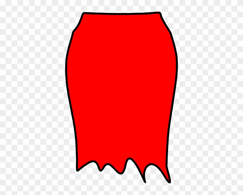Red Skirt Clip Art At Clker - Clip Art Red Skirt #336953