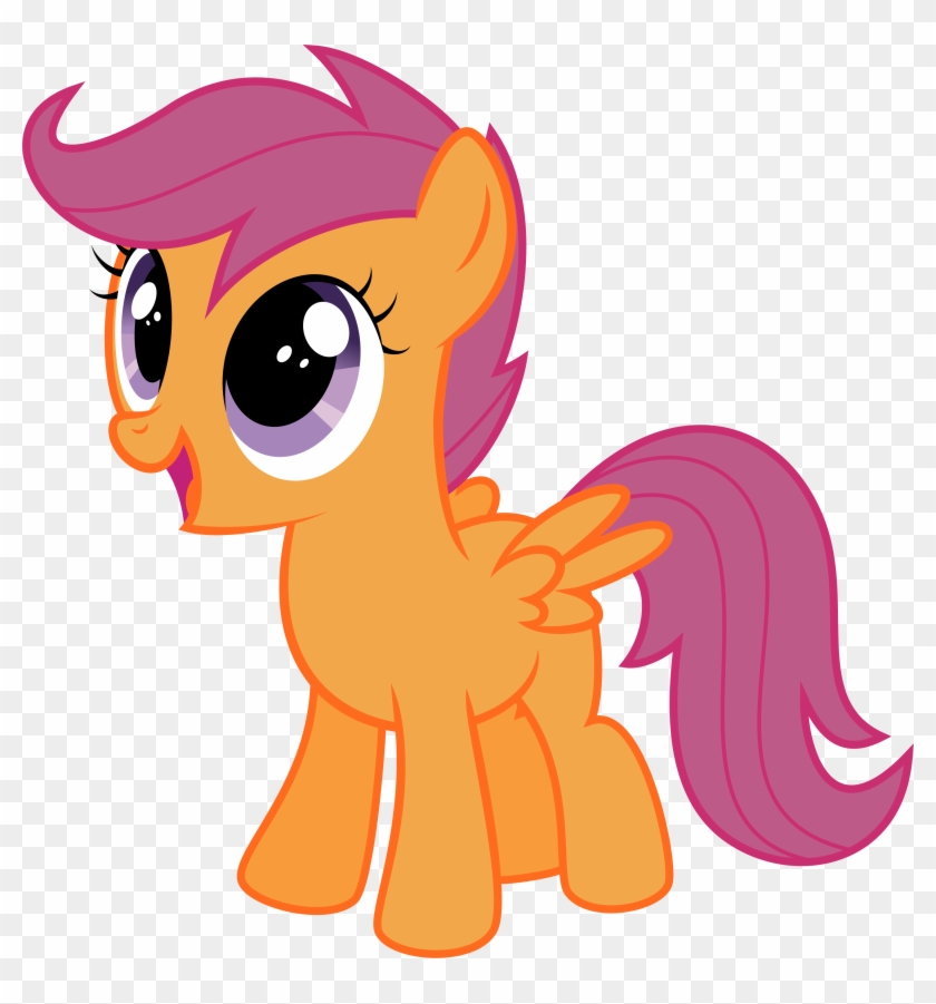 Ivanspacebiker 3 0 Happy Scootaloo By Ivanspacebiker - My Little Pony Scootaloo Gif #337010