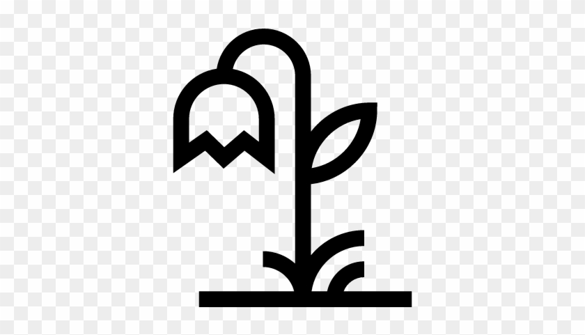 Withered Flower Vector - Withered Flower Icon #337027