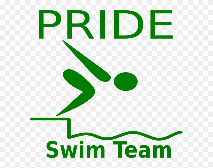 Pride Swim Team Clip Art - Swimming Pictogram #337127
