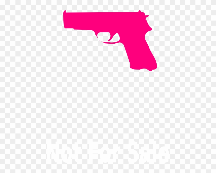 Meet And Greet Clipart - Pink Gun Clipart #337136