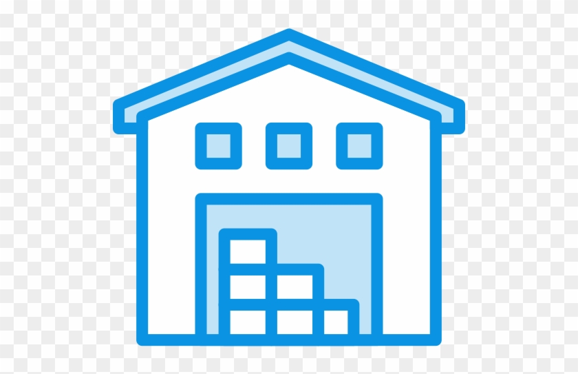 Warehouse Icon Png For Kids - Warehouse Icon Blue #337153