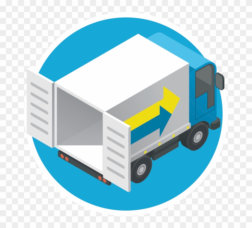 A Retailer's Distribution, Warehousing And Logistics - Truck #337180