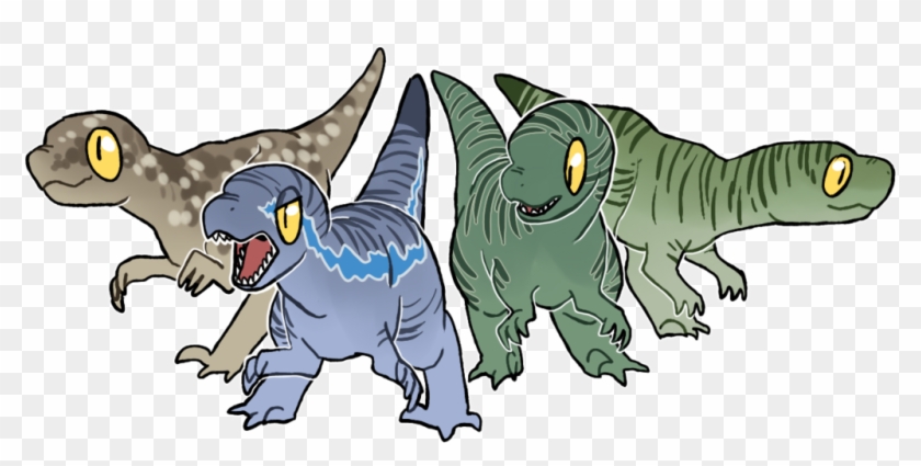 Jurassic World - Cute Jurassic World Raptors #337247