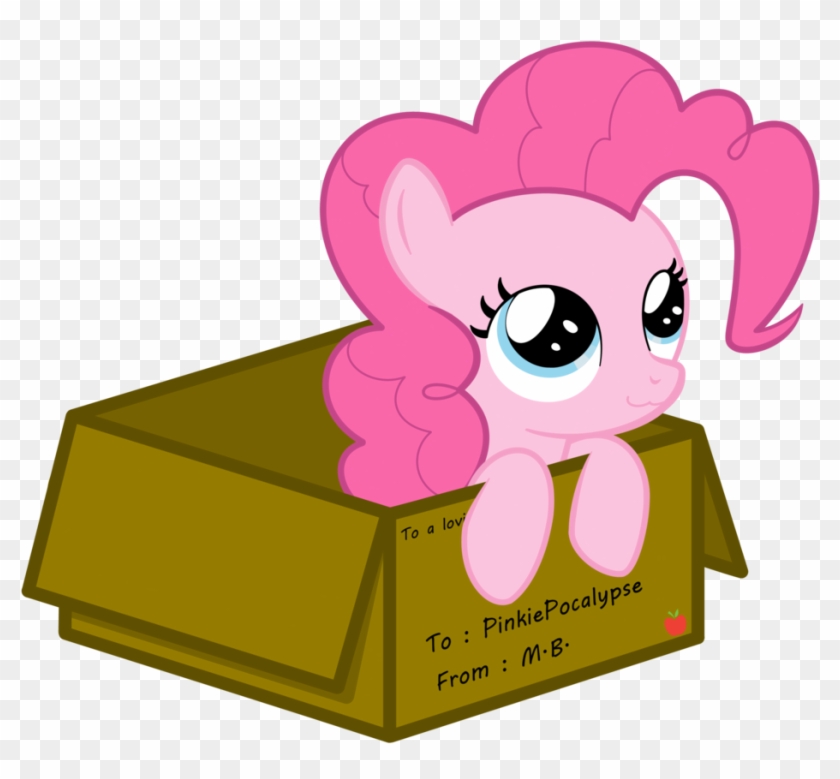 Pinkie Delivery By Misterbrony - Pinkie Pie In A Box #337277
