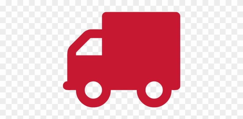 Delivery - Delivery Car Icon Red #337414