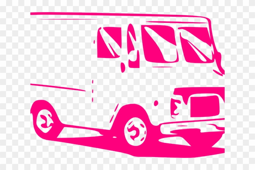 Delivery Clipart Pink Truck - Netany 2pcs Adhesive Magnetic Sheets 8 X 10 20 Mil #337425