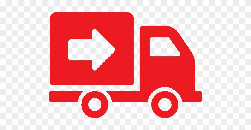 Timeline 14 Years Of Delivery - Delivery Icon Png Red #337430