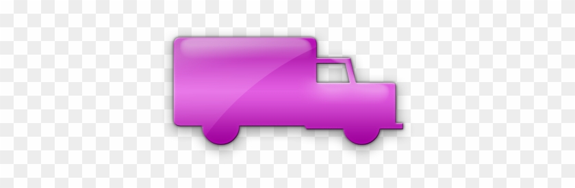 Purple Truck Cliparts - Purple Truck In Cartoon #337534