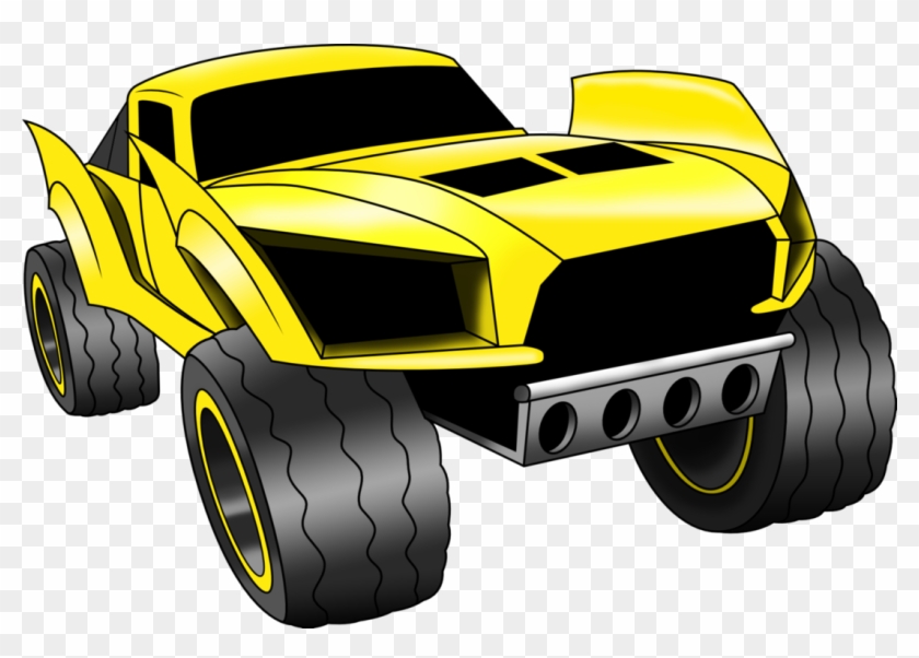 Hot Wheels Clipart Vehicle - Hot Wheels Jump Truck #337568