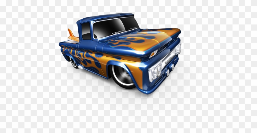 Hot Wheels Diecast Cars And Trucks - Camioneta Hot Wheels Png #337621