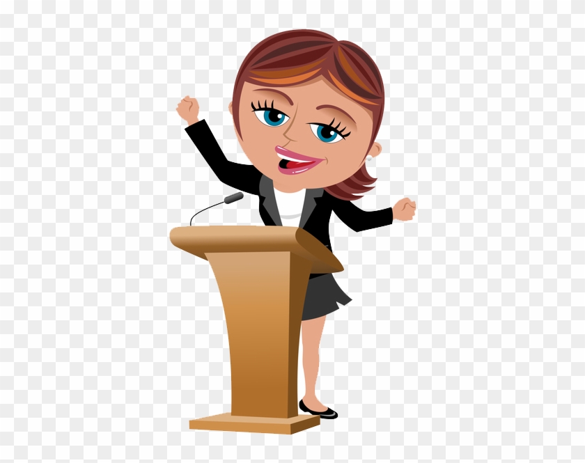 Kathy Haras - Public Speaking Clipart #337666