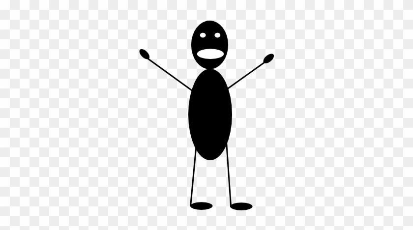 Stickman Schoolwork1 Clip Art - Stick Figure Screaming Png #337716