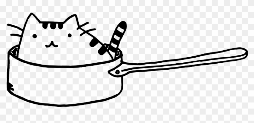 Clip Art Details - Twisted Envy Cat In A Pan Novelty Mug #337749