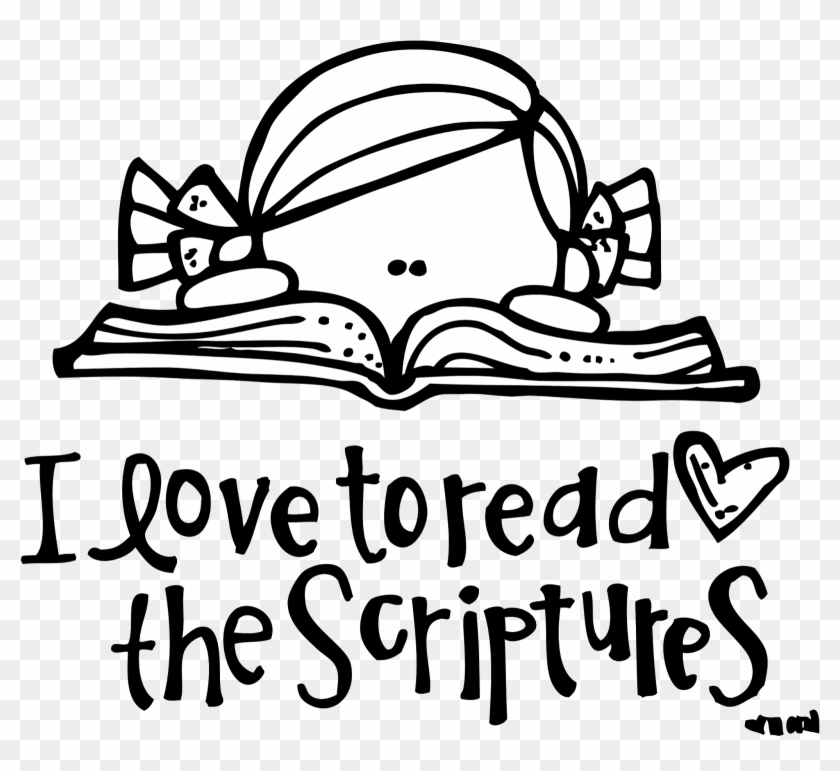 Lds Clipart Gallery Jesus - Love To Read The Scriptures #337807