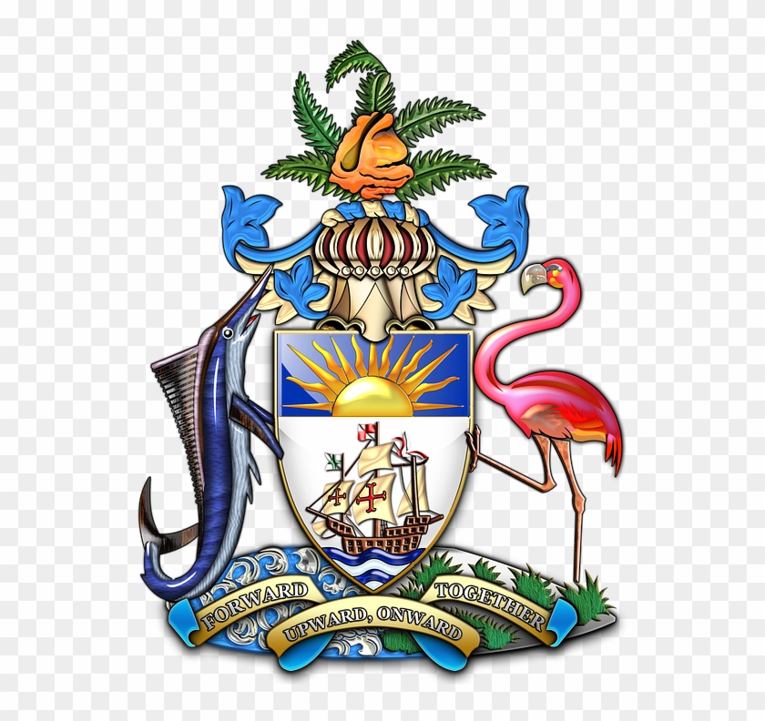 Hawaiian Surfer Cliparts 12, Buy Clip Art - Coat Of Arms Bahamas #337849