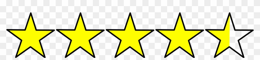 5 Star Rating Cliparts 11, - Star Ratings 5 5 #337851